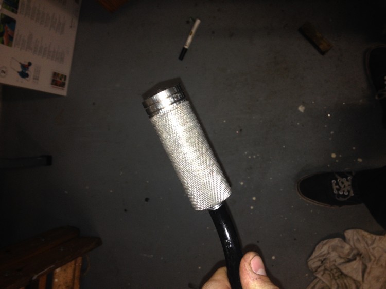 eigen voet stepjes gedraait RVS